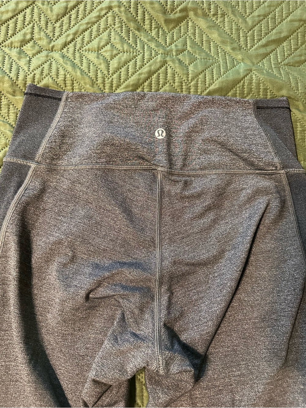 lululemon athletica Heathered Gray High-Rise Leggings
